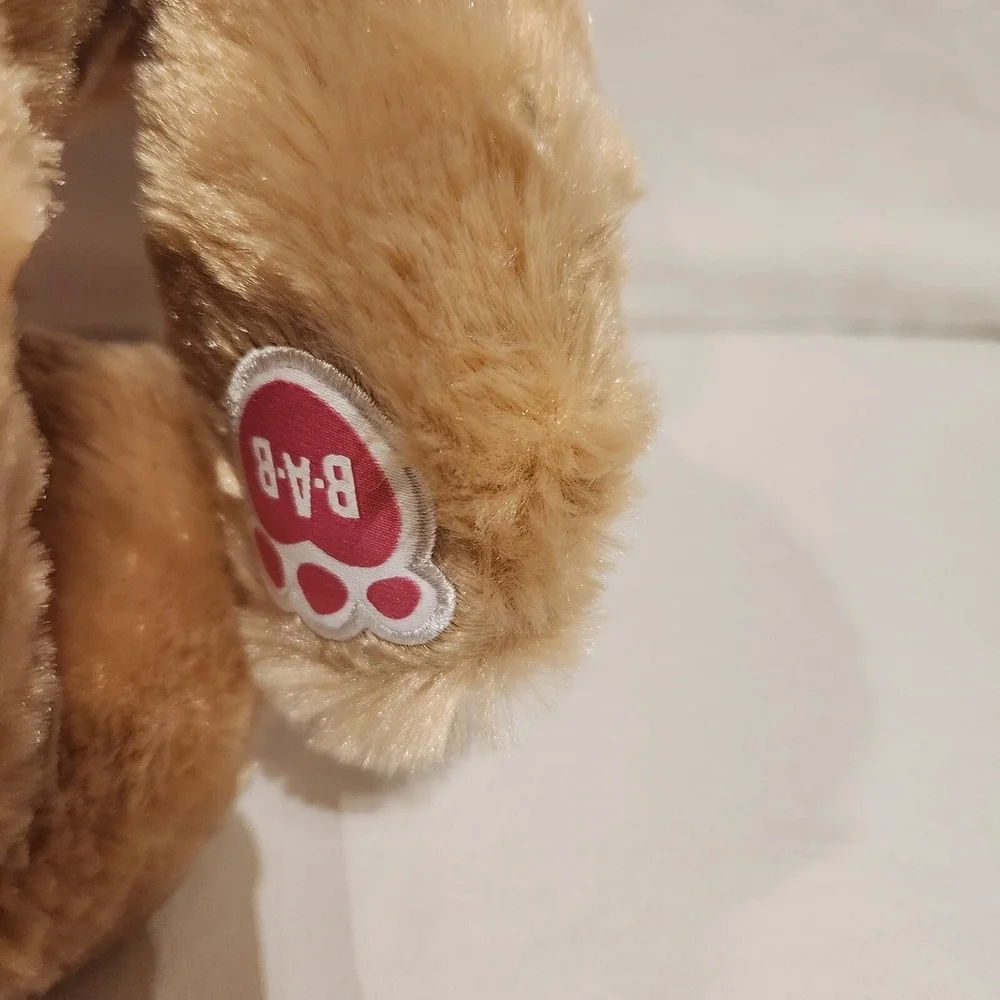 Build-A-Bear Pawlette Bunny Tan Easter Rabbit Plush Stuffed Animal No Sound Box